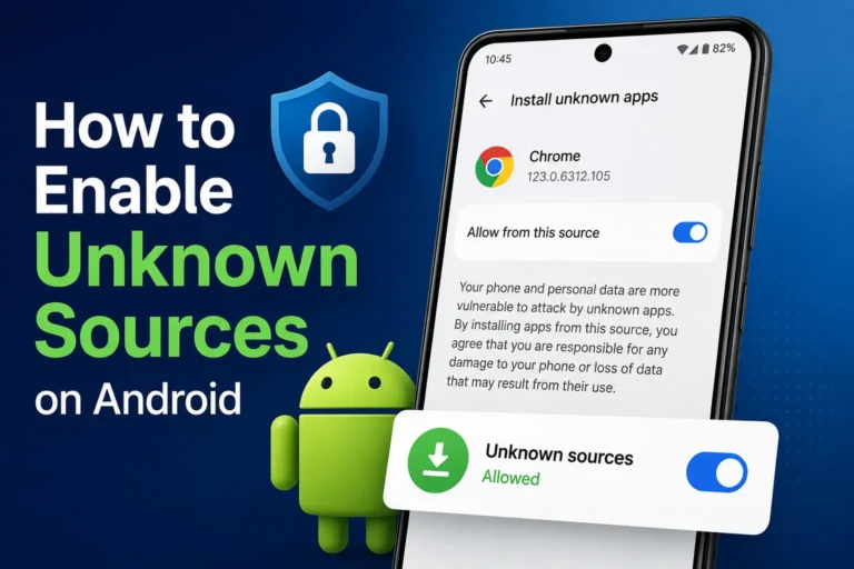 How to Enable Unknown Sources on Android