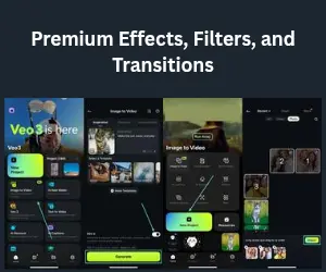 Filmora Mod APK 6 The mod version unlocks Filmoras premium effects library